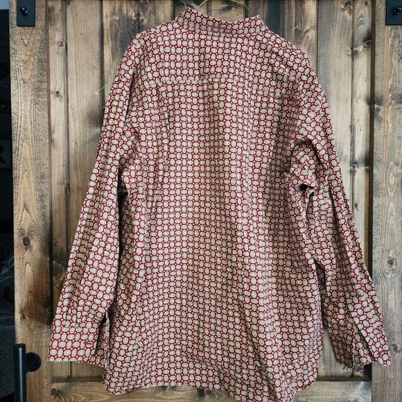 MacCluer Imported Cotton Long Sleeve Button Down Shirt - Picture 2 of 3